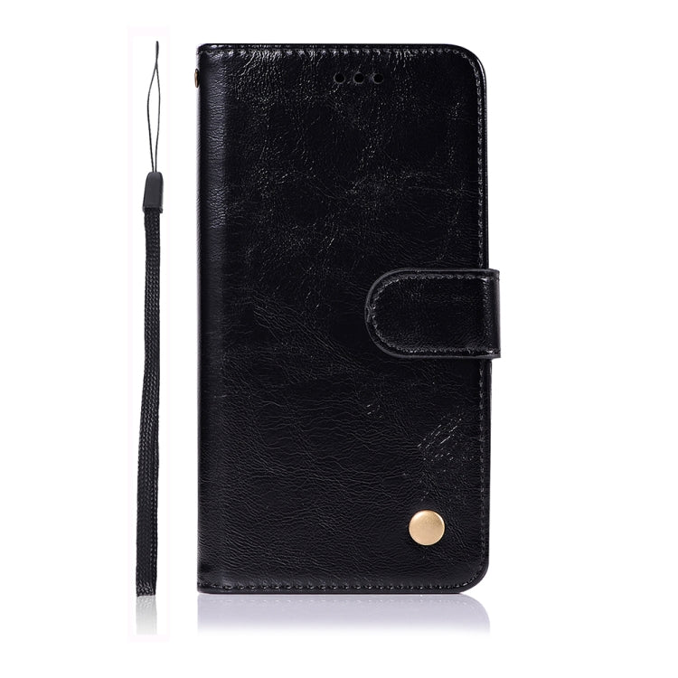 For Xiaomi Mi CC9e Retro Copper Button Crazy Horse Horizontal Flip PU Leather Case with Holder & Card Slots & Wallet & Lanyard