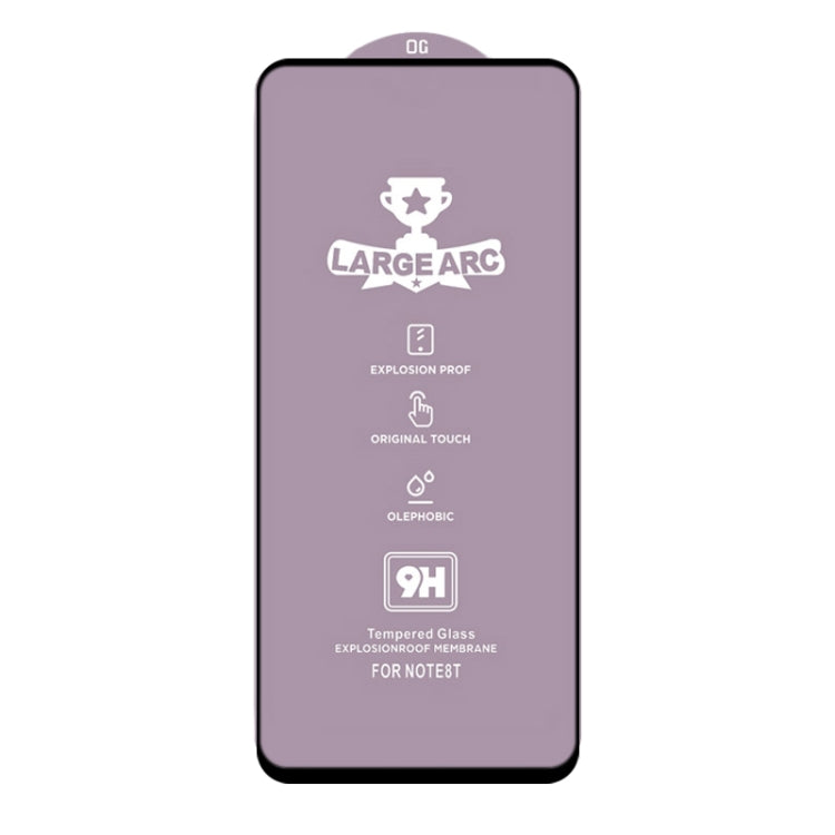 For Huawei nova 8 SE 9H HD Large Arc High Alumina Full Screen Tempered Glass Film