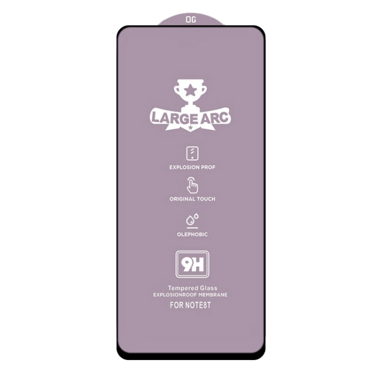 For Honor 30S 25 PCS 9H HD Large Arc High Alumina Full Screen Tempered Glass Film