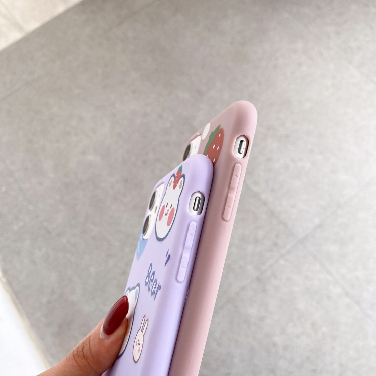 For iPhone 11 TPU Pattern Protective Case