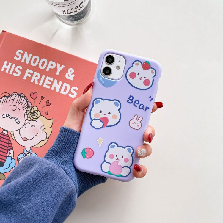 For iPhone 11 Pro TPU Pattern Protective Case