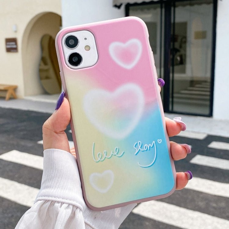 For iPhone 11 Pro Max TPU Pattern Protective Case