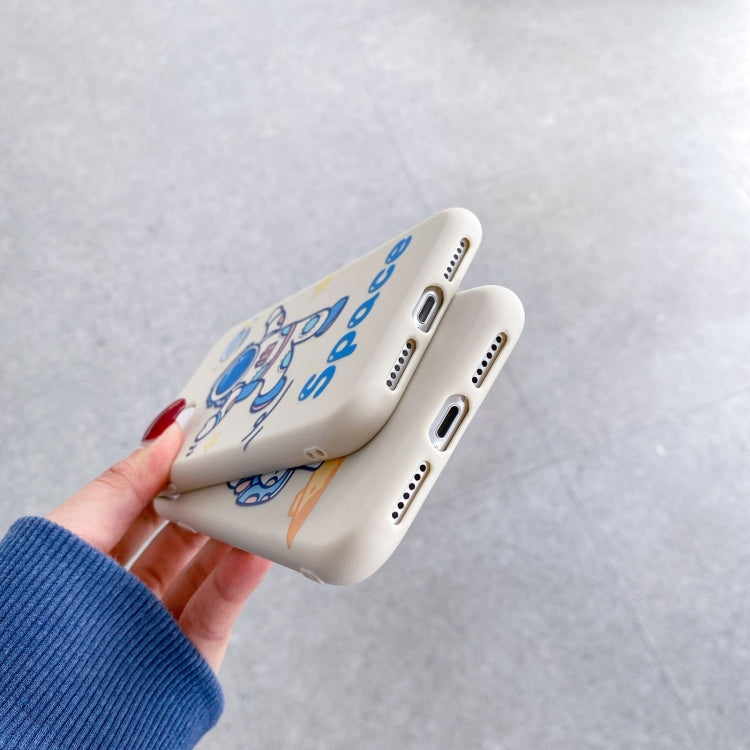 For iPhone 12 mini TPU Pattern Protective Case