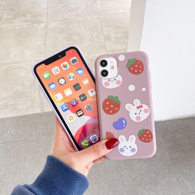 For iPhone 12 Pro Max TPU Pattern Protective Case
