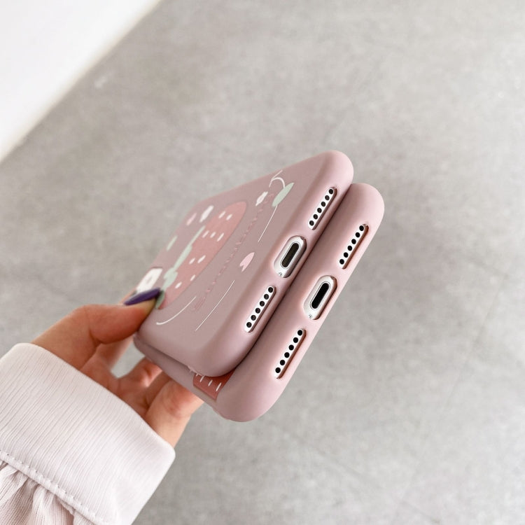 For iPhone 12 Pro Max TPU Pattern Protective Case
