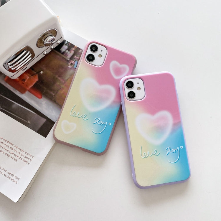 For iPhone 12 Pro Max TPU Pattern Protective Case