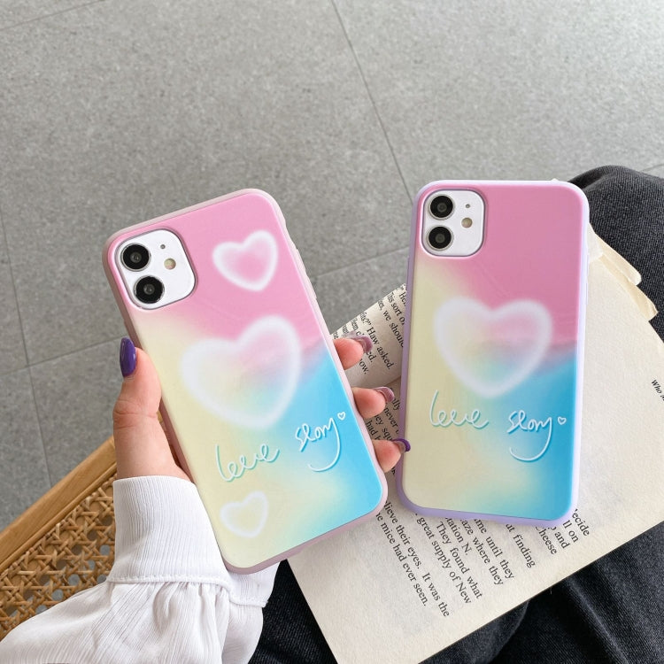 For iPhone 12 / 12 Pro TPU Pattern Protective Case