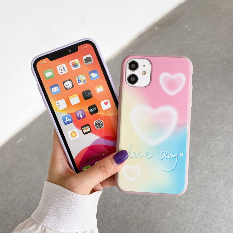 For iPhone 12 / 12 Pro TPU Pattern Protective Case