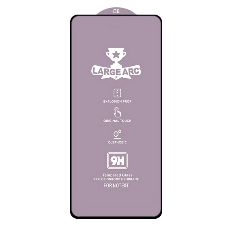For Xiaomi Redmi K30 Pro 9H HD Large Arc High Alumina Full Screen Tempered Glass Film