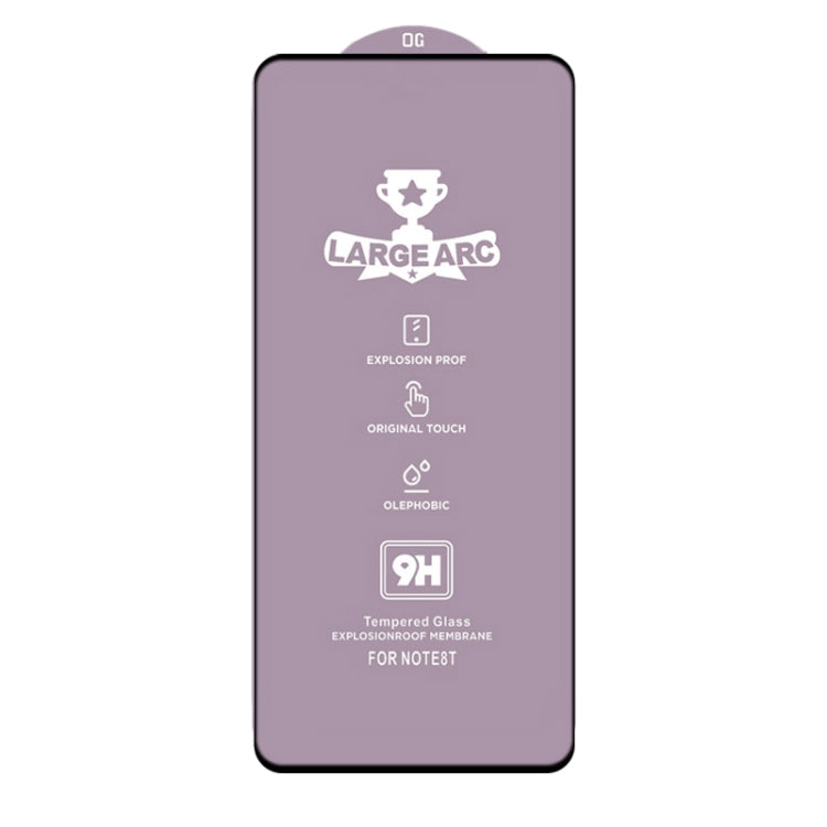 For Xiaomi Redmi K30 Ultra 9H HD Large Arc High Alumina Full Screen Tempered Glass Film