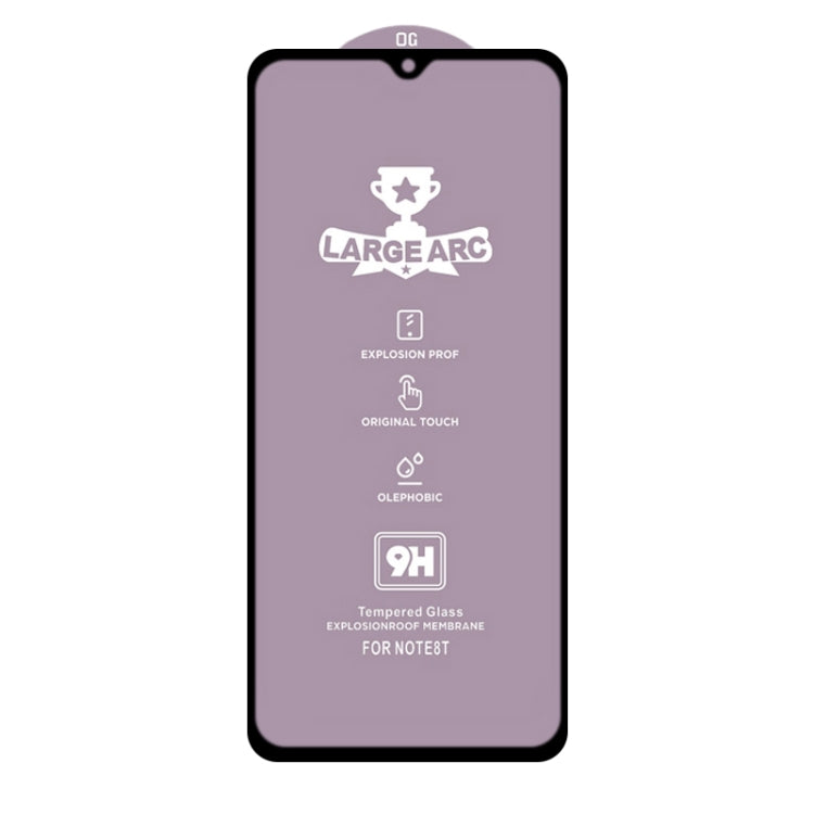 For Xiaomi Redmi 9AT 25 PCS 9H HD Large Arc High Alumina Full Screen Tempered Glass Film