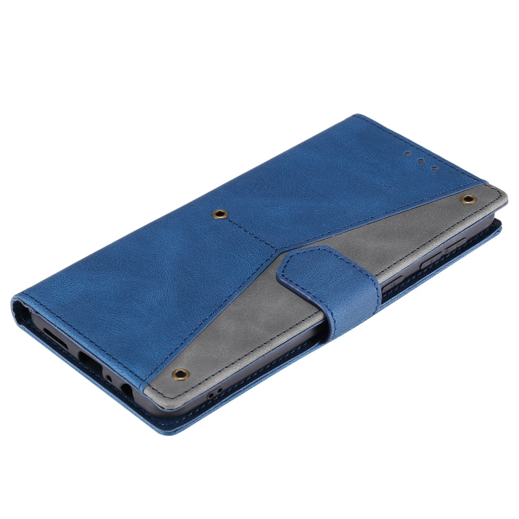 For Samsung Galaxy A21 Stitching Calf Texture Horizontal Flip Leather Case with Holder & Card Slots & Wallet