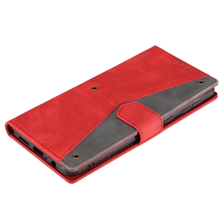 For Samsung Galaxy A21 Stitching Calf Texture Horizontal Flip Leather Case with Holder & Card Slots & Wallet