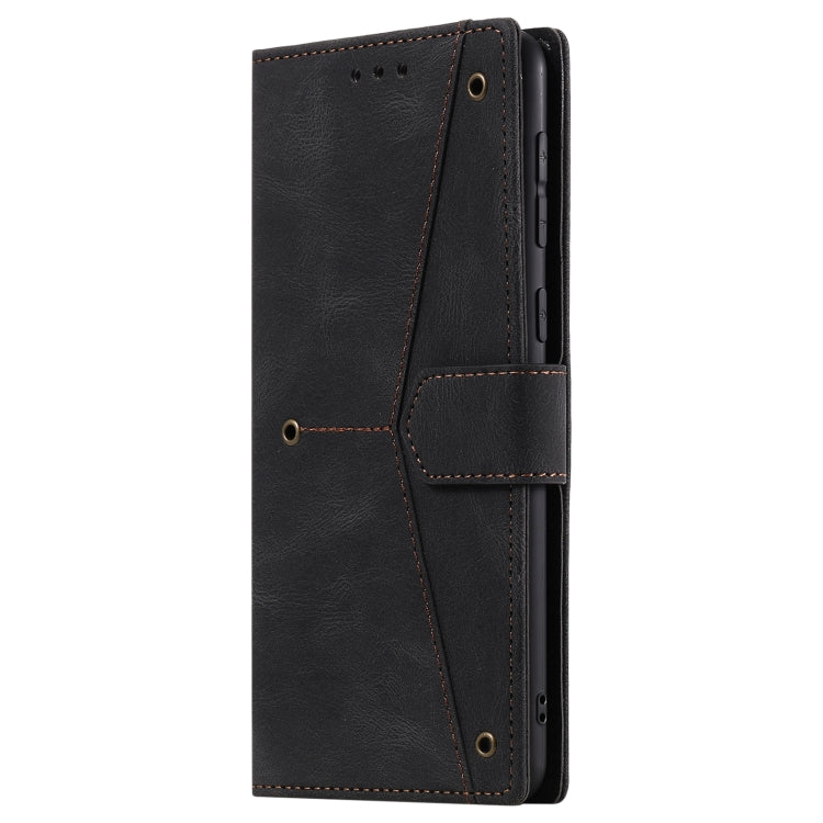 For Samsung Galaxy A21 Stitching Calf Texture Horizontal Flip Leather Case with Holder & Card Slots & Wallet