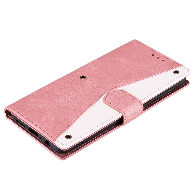 For Samsung Galaxy A21 Stitching Calf Texture Horizontal Flip Leather Case with Holder & Card Slots & Wallet