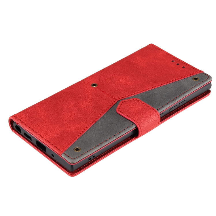 For Samsung Galaxy Note20 Ultra Stitching Calf Texture Horizontal Flip Leather Case with Holder & Card Slots & Wallet