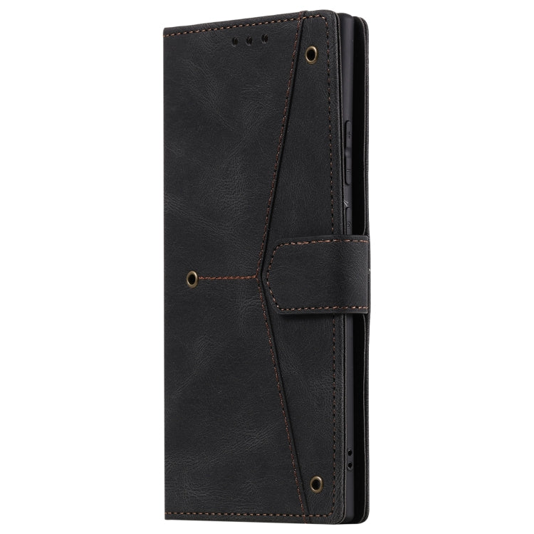 For Samsung Galaxy Note20 Ultra Stitching Calf Texture Horizontal Flip Leather Case with Holder & Card Slots & Wallet