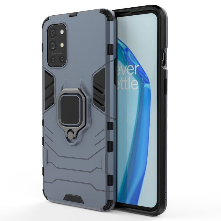 For OnePlus 9R Shockproof PC + TPU Protective Case with Magnetic Ring Holder