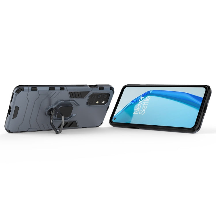 For OnePlus 9R Shockproof PC + TPU Protective Case with Magnetic Ring Holder