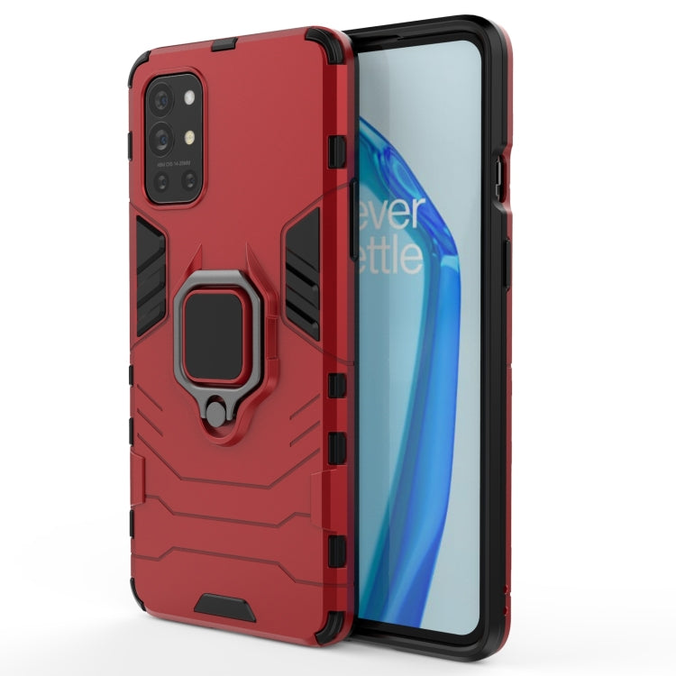 For OnePlus 9R Shockproof PC + TPU Protective Case with Magnetic Ring Holder