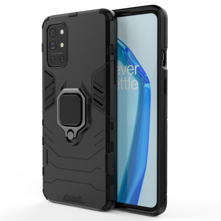 For OnePlus 9R Shockproof PC + TPU Protective Case with Magnetic Ring Holder