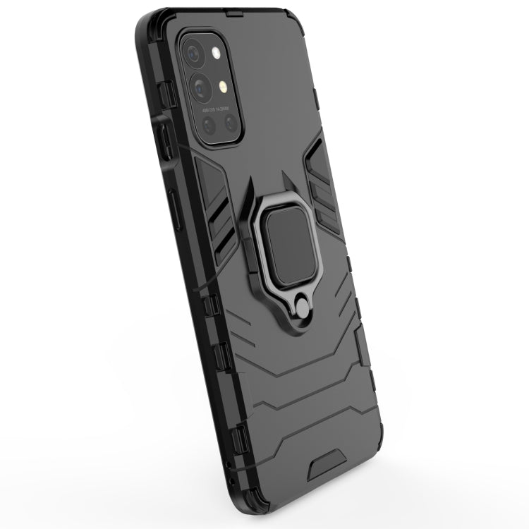 For OnePlus 9R Shockproof PC + TPU Protective Case with Magnetic Ring Holder