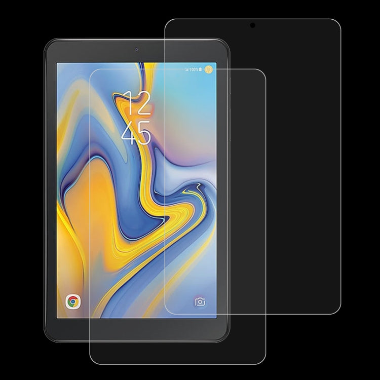 For Samsung Galaxy Tab A 8.0 SM-T387 2 PCS 9H 2.5D Explosion-proof Tempered Glass Film