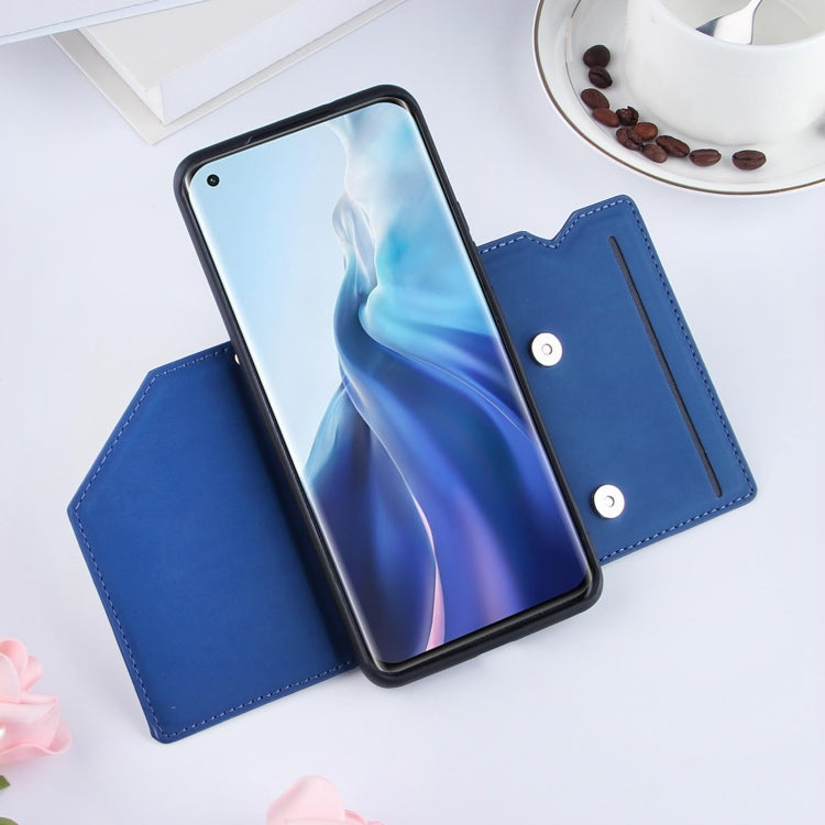 For Xiaomi Mi 11 Skin Feel PU + TPU + PC Back Cover Shockproof Case with Card Slots & Holder & Photo Frame
