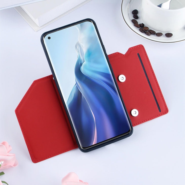 For Xiaomi Mi 11 Skin Feel PU + TPU + PC Back Cover Shockproof Case with Card Slots & Holder & Photo Frame
