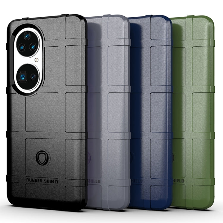 For Huawei P50 Pro Shockproof Shield Full Coverage Silicone Case