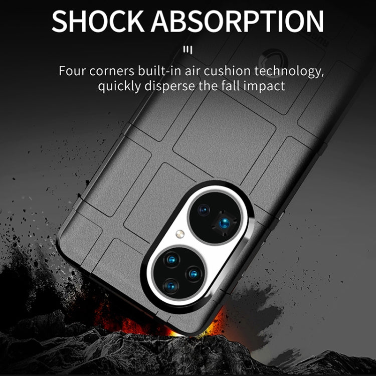 For Huawei P50 Pro Shockproof Shield Full Coverage Silicone Case