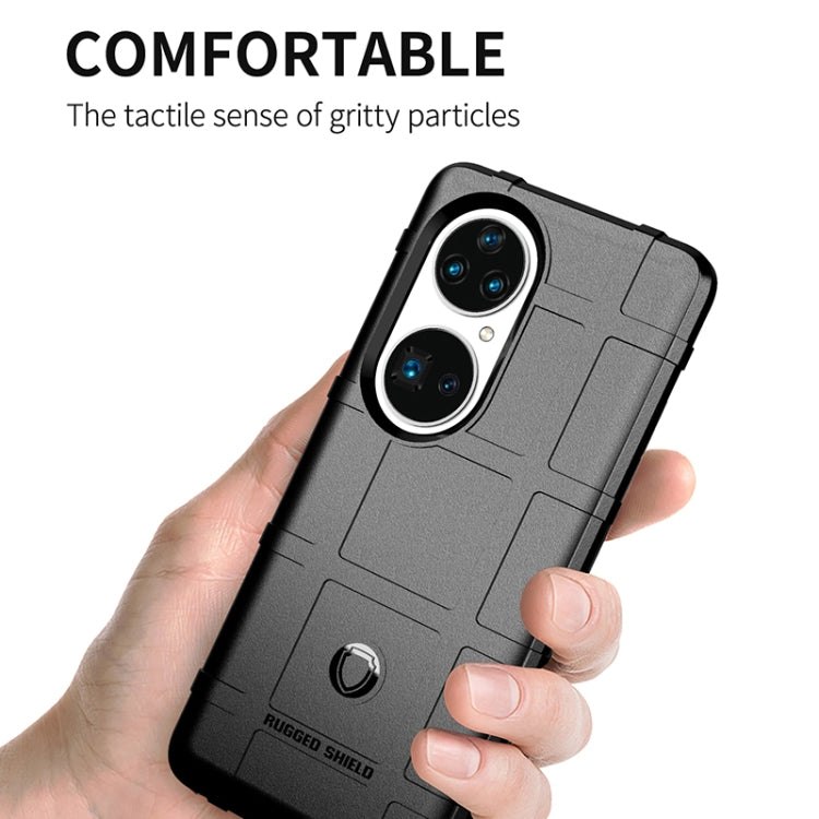 For Huawei P50 Pro Shockproof Shield Full Coverage Silicone Case