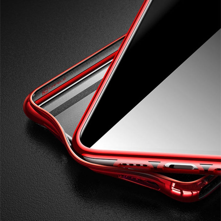 For iPhone 11 Pro Max CAFELE Flash Plating Series Transparent Anti-fingerprint Full Coverage Anti-fall Phone Soft Protective Case