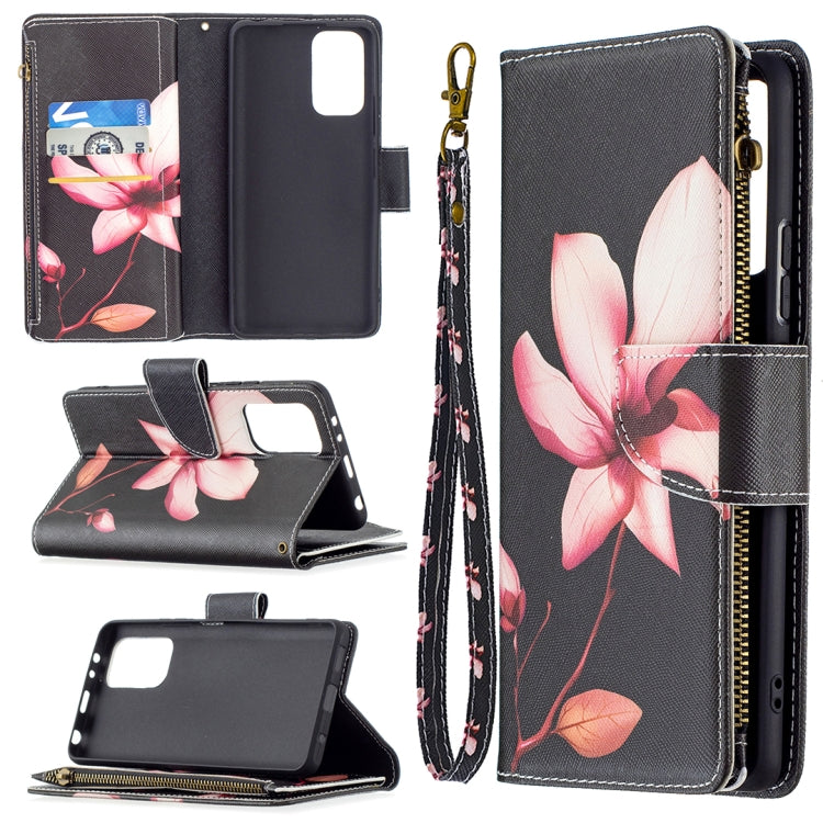 For Xiaomi Redmi Note 10 Pro Colored Drawing Pattern Zipper Horizontal Flip Leather Case with Holder & Card Slots & Wallet