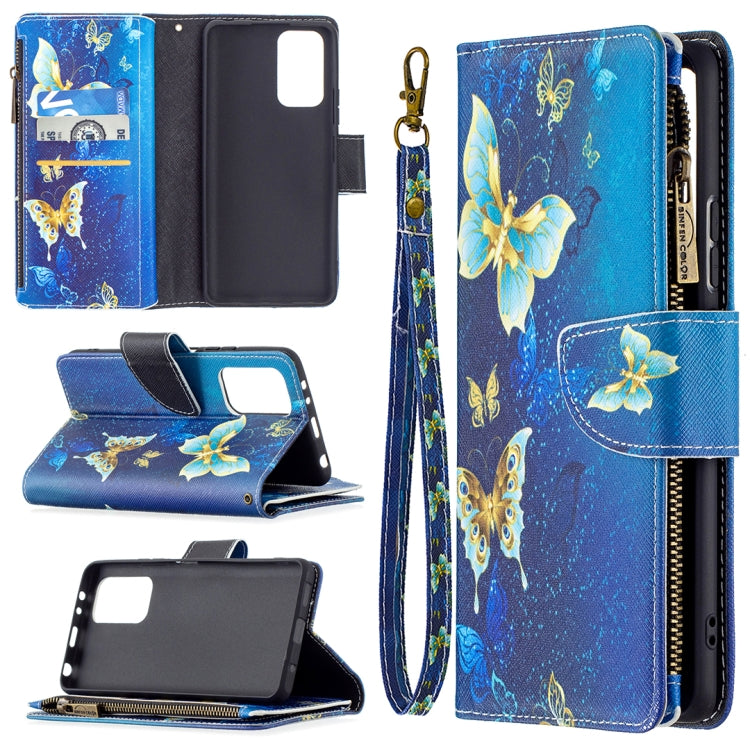 For Xiaomi Redmi Note 10 Pro Colored Drawing Pattern Zipper Horizontal Flip Leather Case with Holder & Card Slots & Wallet