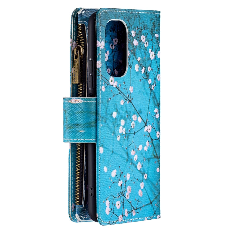 For Xiaomi Mi 11i / Poco F3 / Redmi K40 / K40 Pro Colored Drawing Pattern Zipper Horizontal Flip Leather Case with Holder & Card Slots & Wallet
