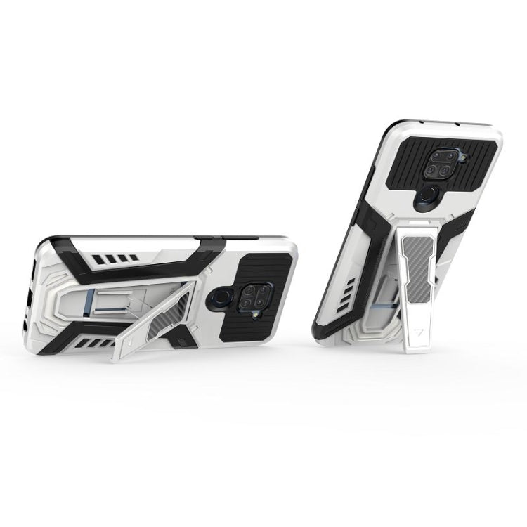For Xiaomi Redmi Note 9 War Chariot Series Armor All-inclusive Shockproof PC + TPU Protective Case with Invisible Holder