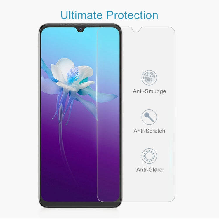 For vivo V20 2021 0.26mm 9H 2.5D Tempered Glass Film