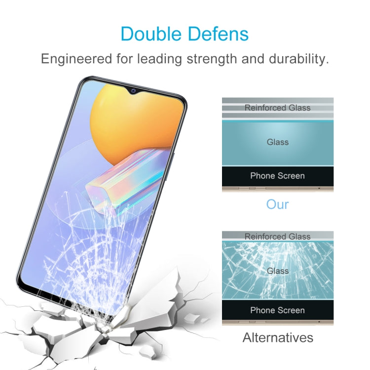 For vivo Y51 (2020, December) 0.26mm 9H 2.5D Tempered Glass Film