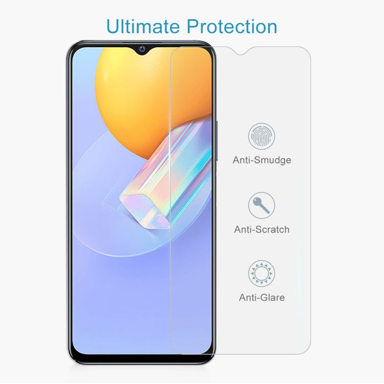 For vivo Y31 10 PCS 0.26mm 9H 2.5D Tempered Glass Film