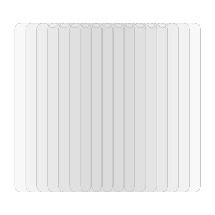 For vivo Y20 2021 10 PCS 0.26mm 9H 2.5D Tempered Glass Film