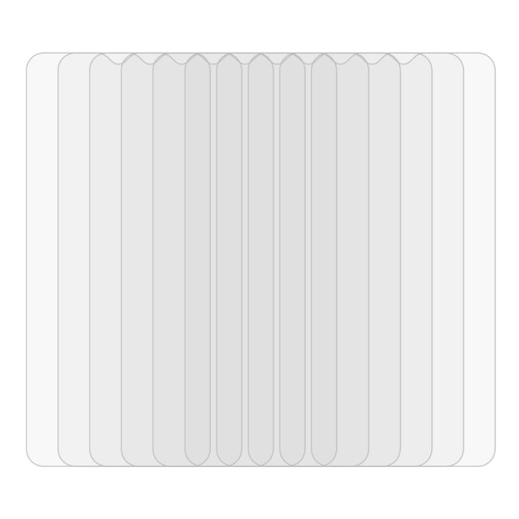 For vivo iQOO U3 / iQOO U5 10 PCS 0.26mm 9H 2.5D Tempered Glass Film