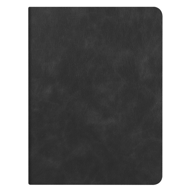 For iPad 10.2 Cowhide Texture Pattern Horizontal Flip Leather Case with Holder & Pen Slots & Sleep / Wake-Up Function