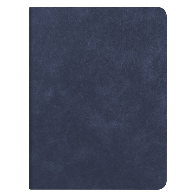 For iPad 10.2 Cowhide Texture Pattern Horizontal Flip Leather Case with Holder & Pen Slots & Sleep / Wake-Up Function