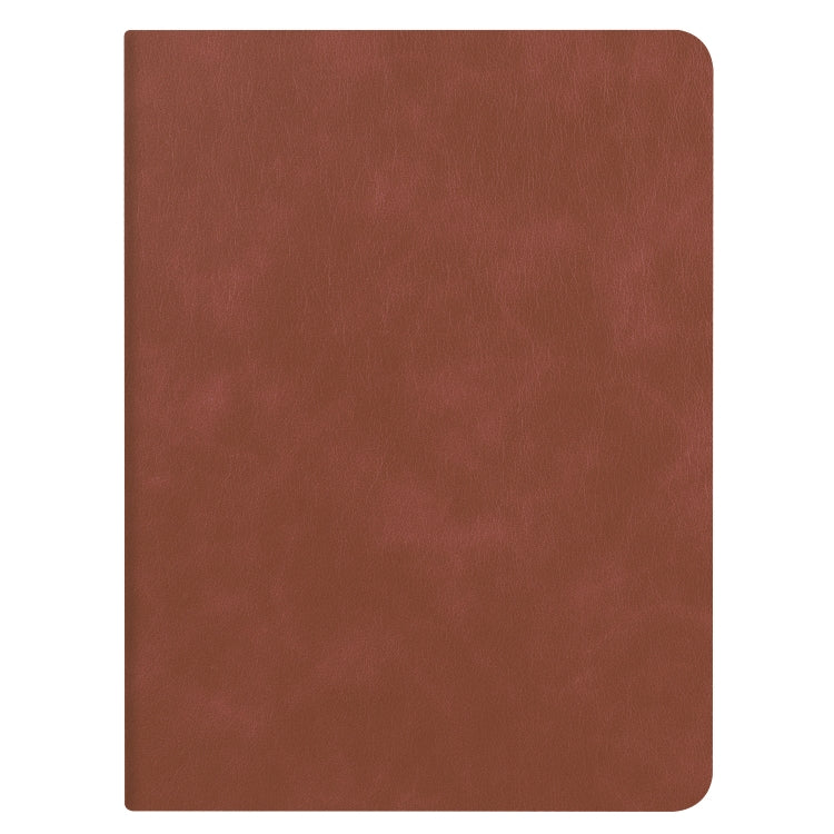 For iPad 10.2 Cowhide Texture Pattern Horizontal Flip Leather Case with Holder & Pen Slots & Sleep / Wake-Up Function