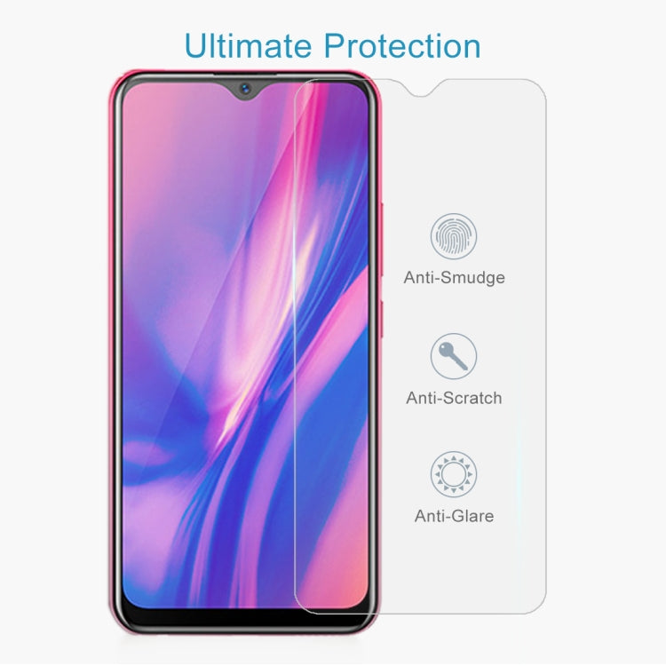 For vivo Y12i 10 PCS 0.26mm 9H 2.5D Tempered Glass Film