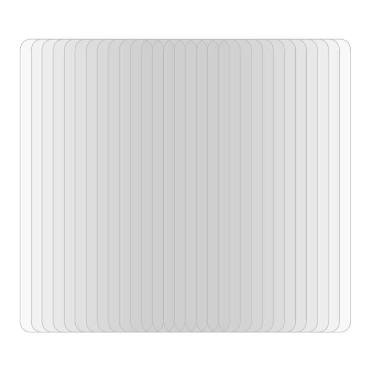 For vivo X60 50 PCS 0.26mm 9H 2.5D Tempered Glass Film