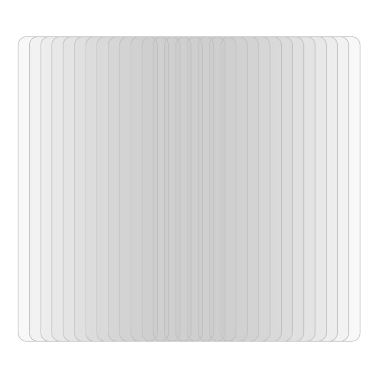 For vivo iQOO Neo5 50 PCS 0.26mm 9H 2.5D Tempered Glass Film