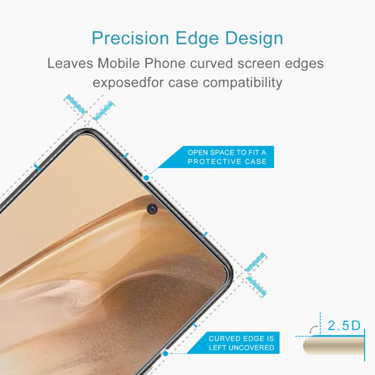 For vivo iQOO Neo5 50 PCS 0.26mm 9H 2.5D Tempered Glass Film