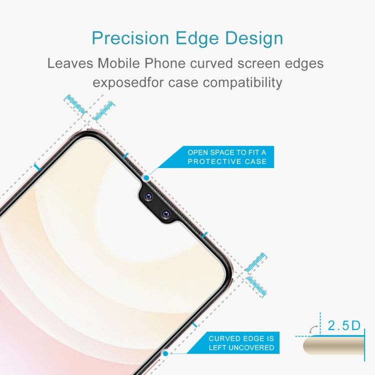 For vivo S9 50 PCS 0.26mm 9H 2.5D Tempered Glass Film